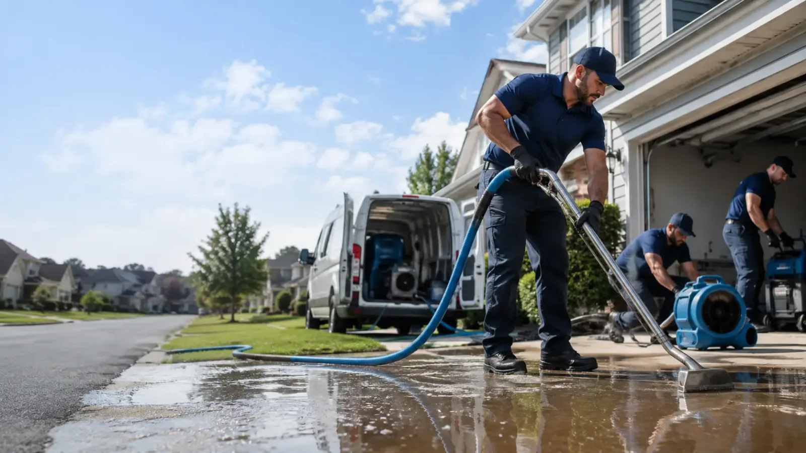 Flood Damage Restoration in Coatesville, IN